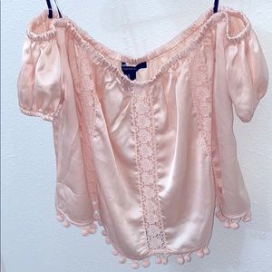 Off the shoulder blouse